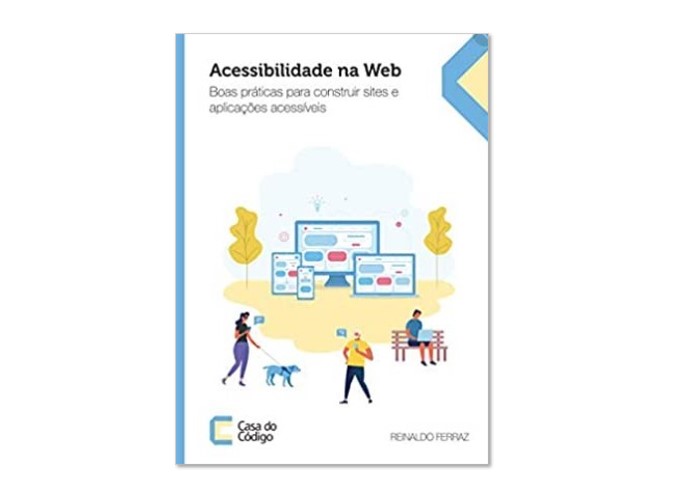 Capa do livro Acessibilidade na Web.